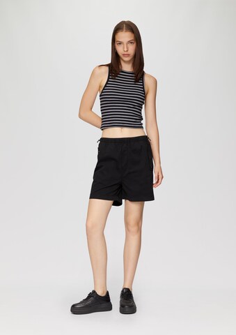 QS Regular Broek in Zwart