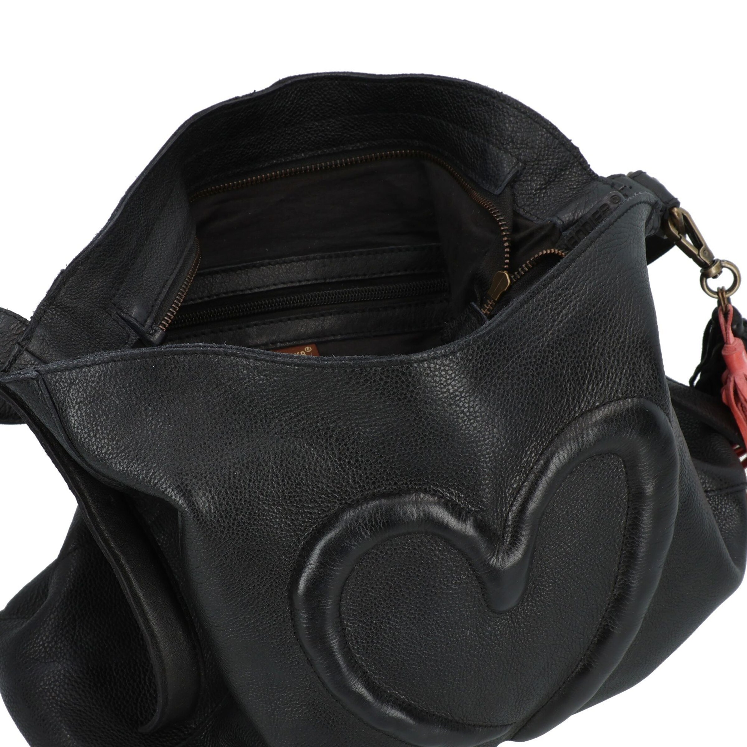 Taschendieb Wien Shoulder Bag 'Herzweg' in Black