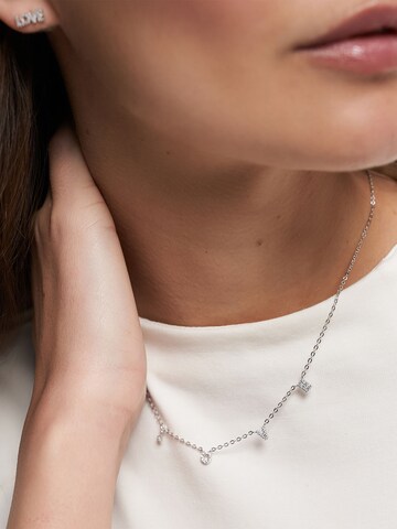 Tamaris Kette 'Silver Love' in Silber: Vorderseite