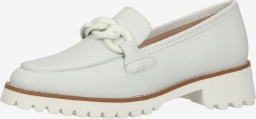 ARA Classic Flats in White: front