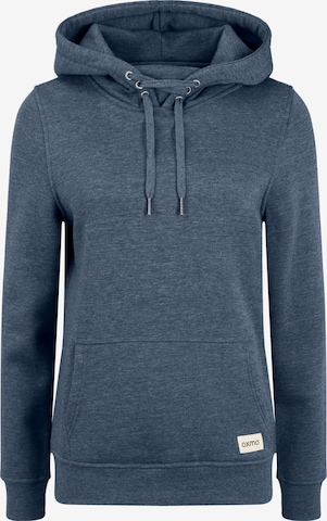 Oxmo Hoodie 'Owena' in Blau: predná strana