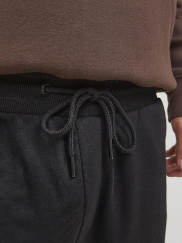 JACK & JONES Tapered Pants 'JPSTGordon JJShark' in Black