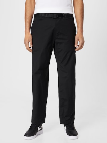 Regular Pantalon Calvin Klein Jeans en noir : devant