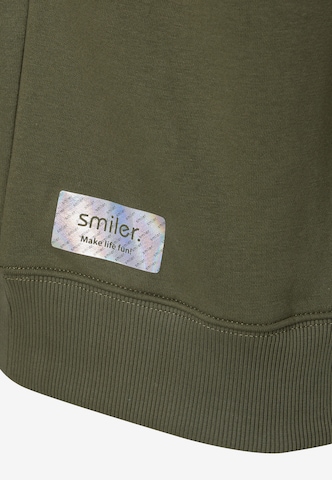 smiler. Sweatshirt 'Cuddle' in Grün