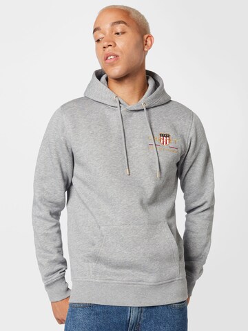 GANT Sweatshirt in Grey: front
