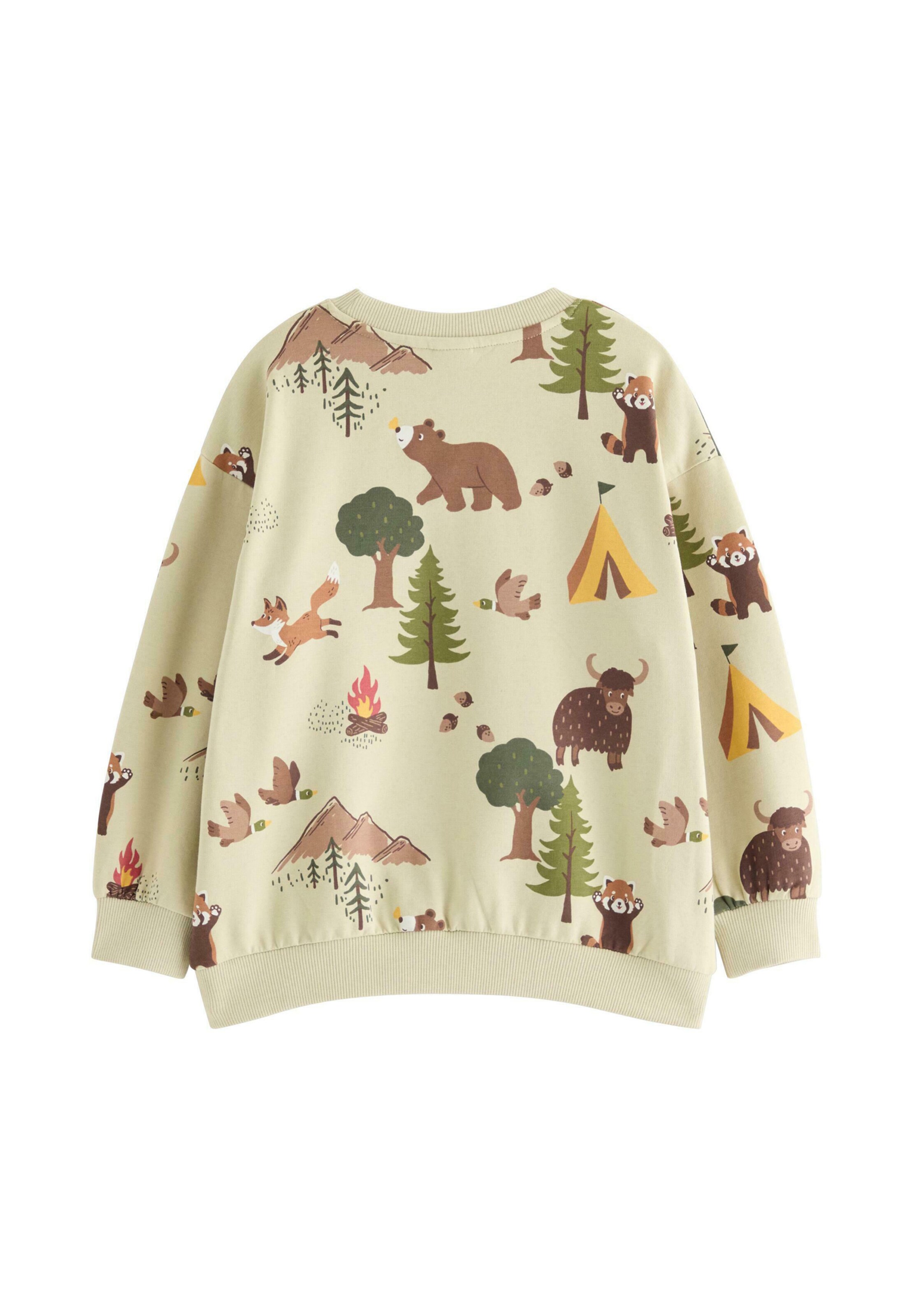 Lindex Mikina 'Forest' - Zelená