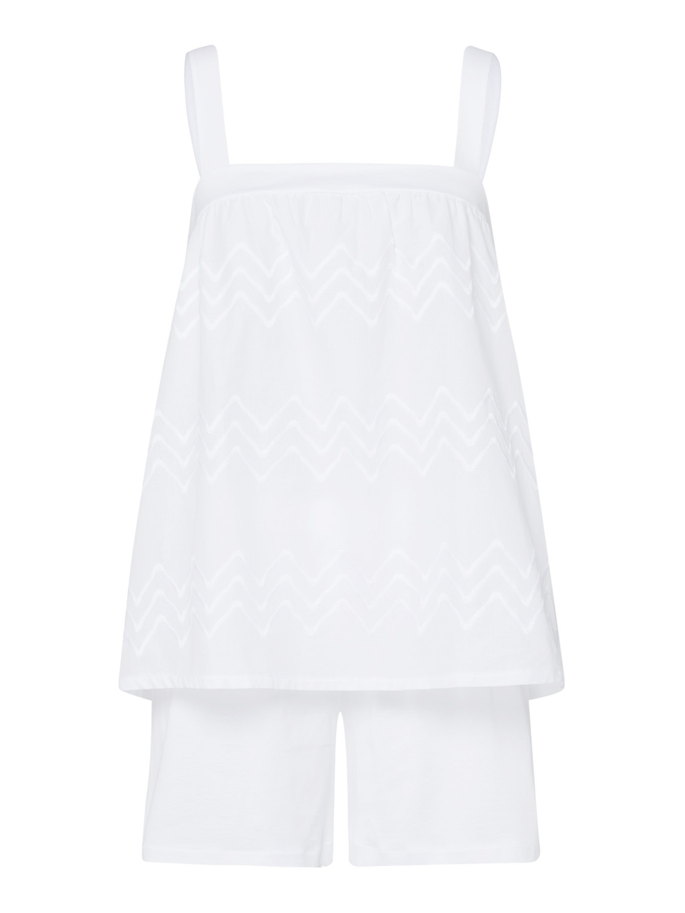 Shorty ' Vivien ' Hanro en blanc : devant