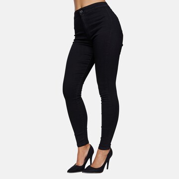 Elara Skinny Jeans in Zwart