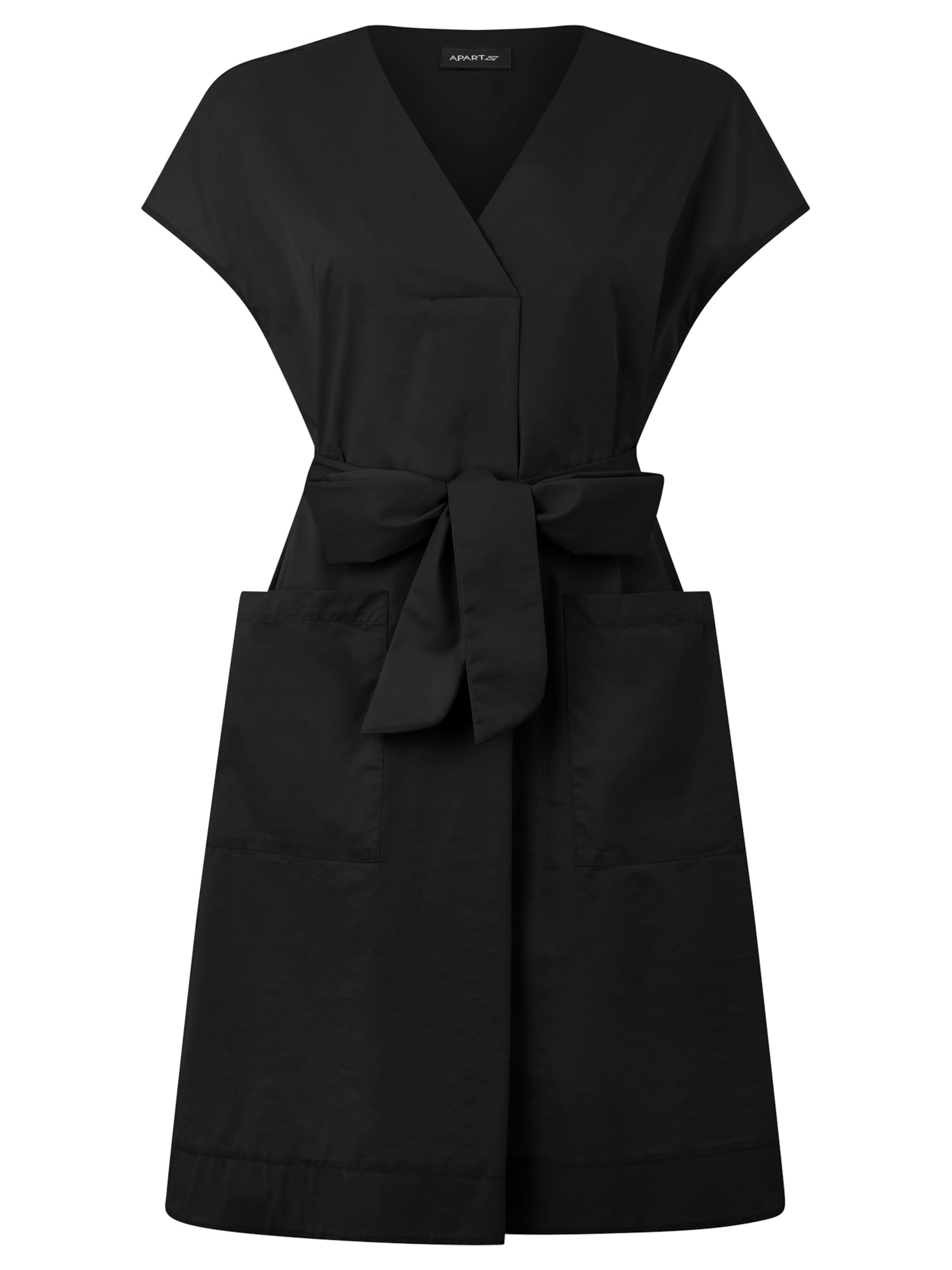 APART Kleid in Schwarz: Vorderseite