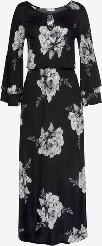 Robe d’été LASCANA en noir : devant