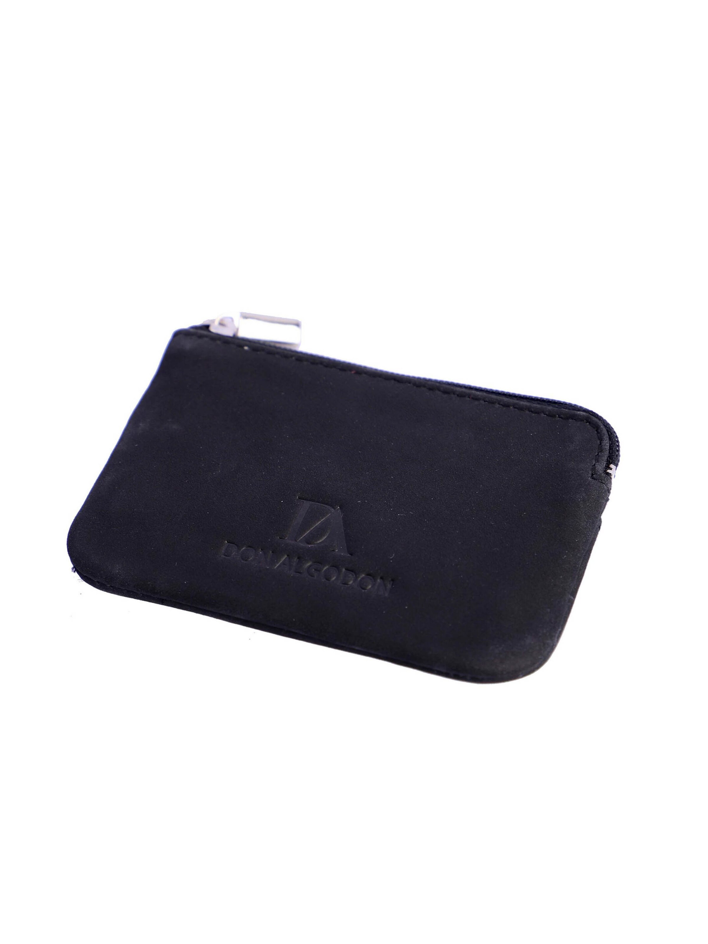 Don Algodon - Cartera 'Monedero para hombre Bruno de piel con protección RFID' en negro