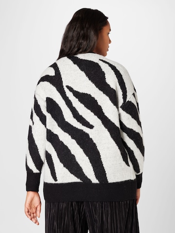 Cardigan River Island Plus en noir