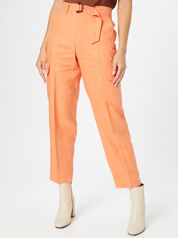 TAIFUN Loosefit Παντελόνι σε πορτοκαλί: μπροστά