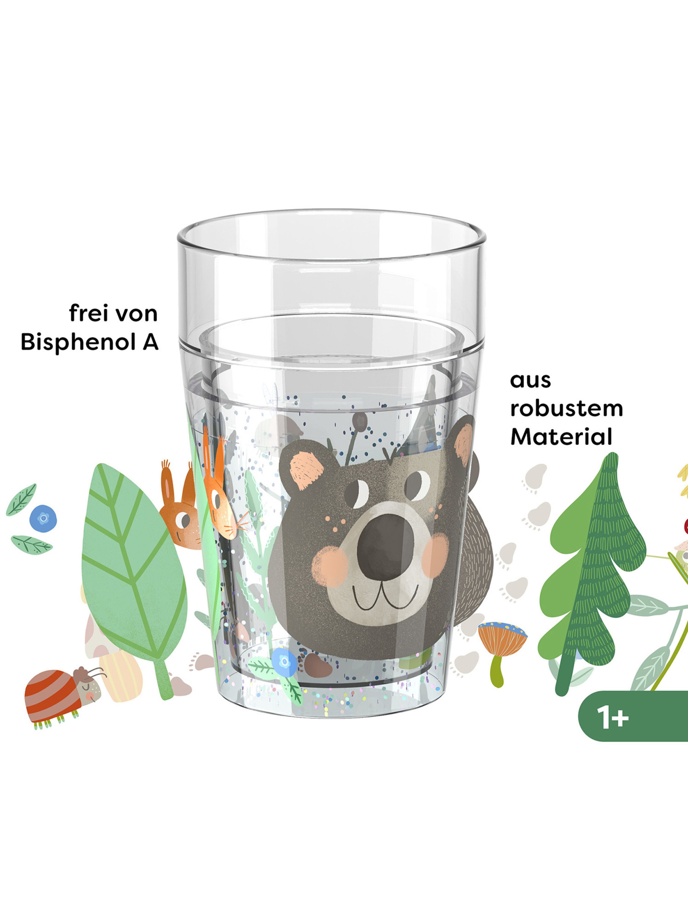 HABA Becher ' Glitzerbecher ' in Mischfarben