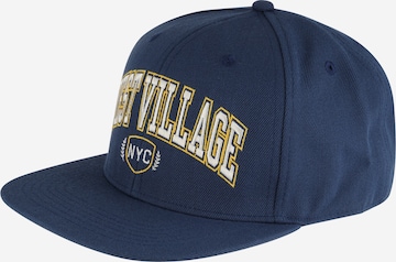 Cappello da baseball di Abercrombie & Fitch in blu: frontale