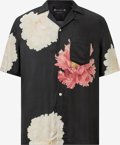 AllSaints Košeľa 'FLEUR' - slonová kosť / ružová / čierna / šedobiela, Produkt