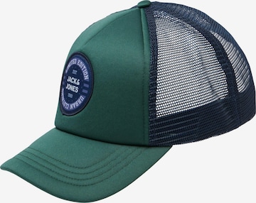 Casquette 'MILES' JACK & JONES en vert : devant