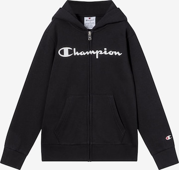 Veste de survêtement Champion Authentic Athletic Apparel en noir : devant