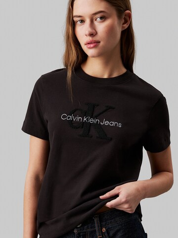 Calvin Klein Jeans Shirt in Zwart