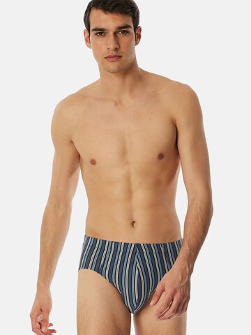 SCHIESSER Slip in Blauw