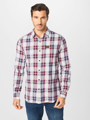 Coupe regular Chemise Superdry en mélange de couleurs : devant