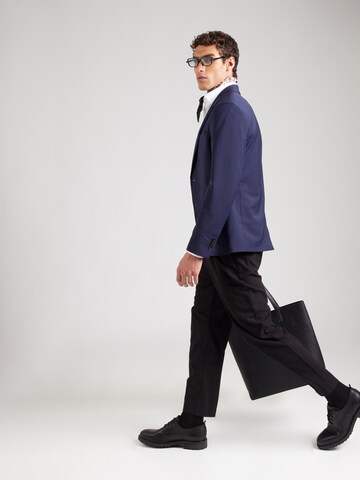 Calvin Klein Slim Fit Business-Sakko in Blau