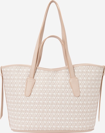 Shopper 'NEW NEVER' di Coccinelle in beige: frontale