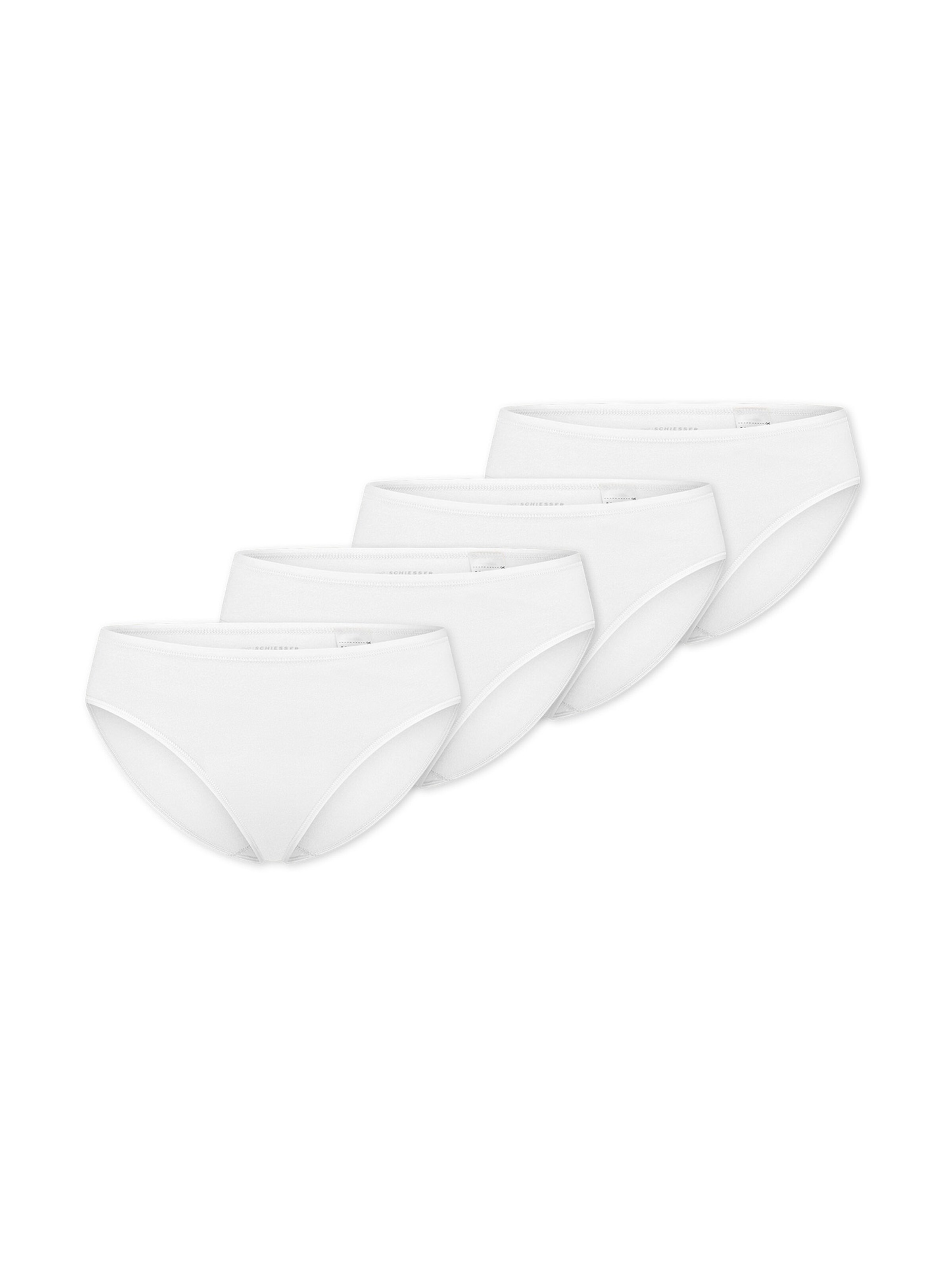 SCHIESSER Slip ' 95-5 Serie ' en S en blanc, Vue avec produit