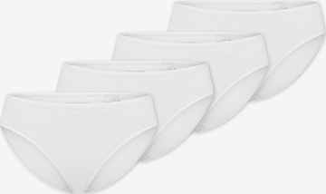 Slip ' 95-5 Serie ' SCHIESSER en blanc : devant