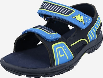 KAPPA - Zapatos abiertos en azul: frente