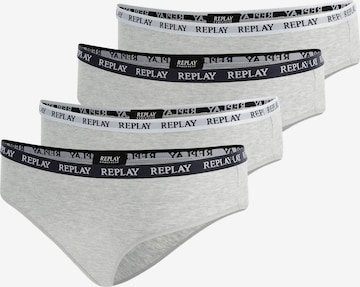 Slip REPLAY en gris : devant