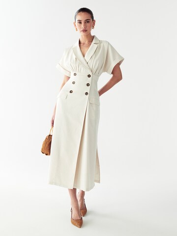 Willa Dress 'Elise' in Beige: front
