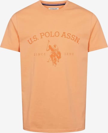 U.S. POLO ASSN. Paita 'UMARCHIBALD' värissä oranssi: etupuoli