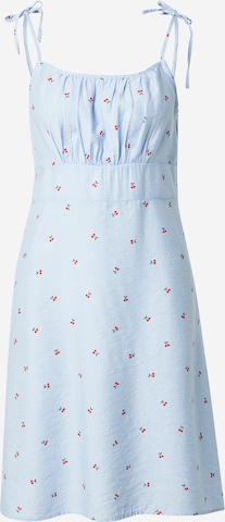 VERO MODA Zomerjurk 'VMOdette' in Blauw: voorkant
