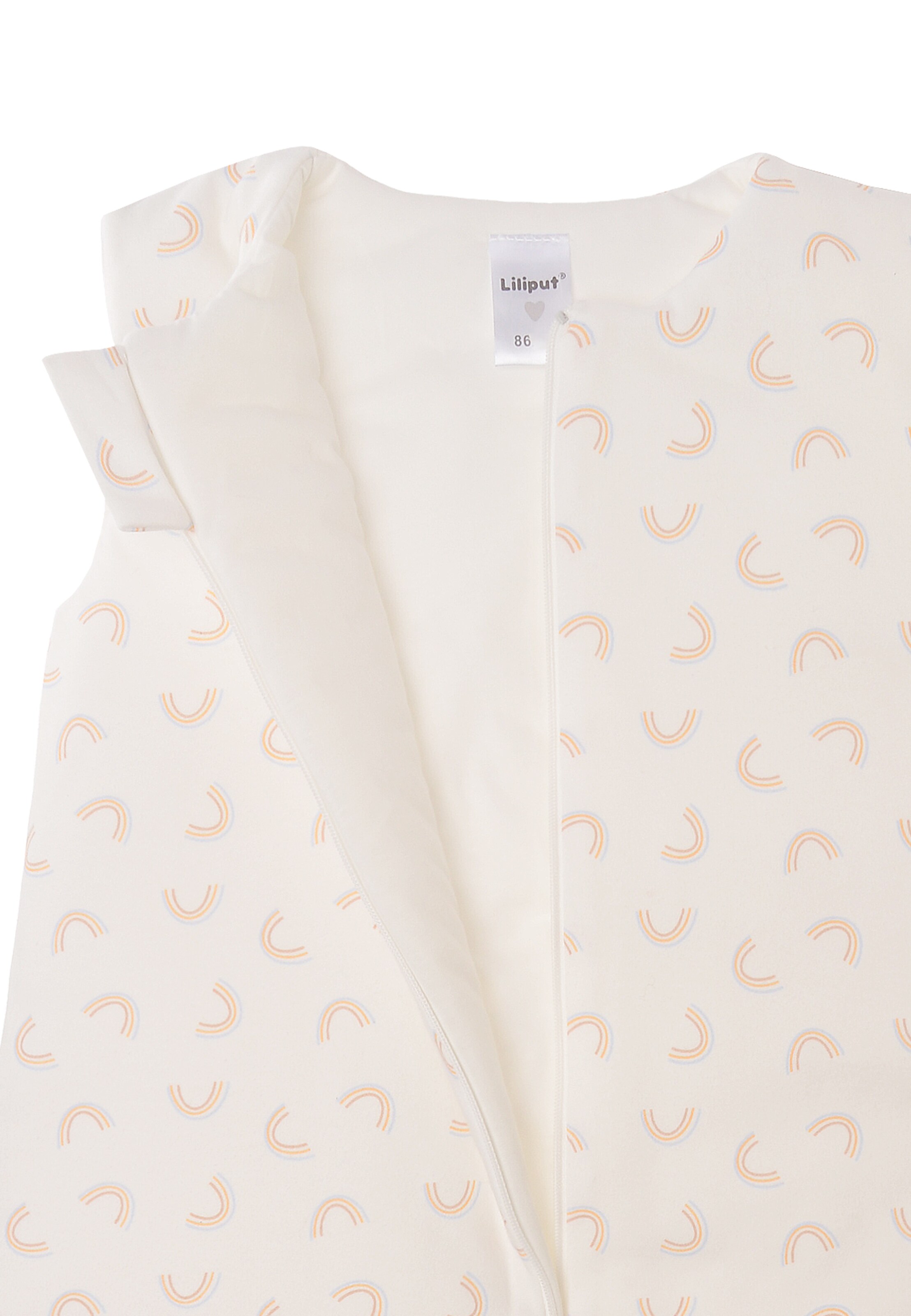 LILIPUT Sleeping Bag 'Regenbogen' in White