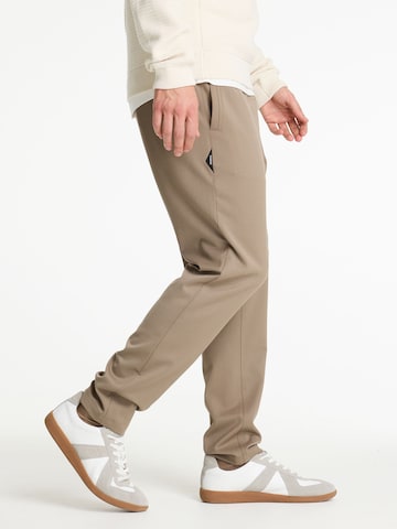 Regular Pantalon chino 'Stone Dual' CHASIN' en beige