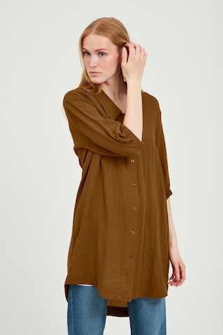 b.young Blouse 'BYDELAN' in Brown: front