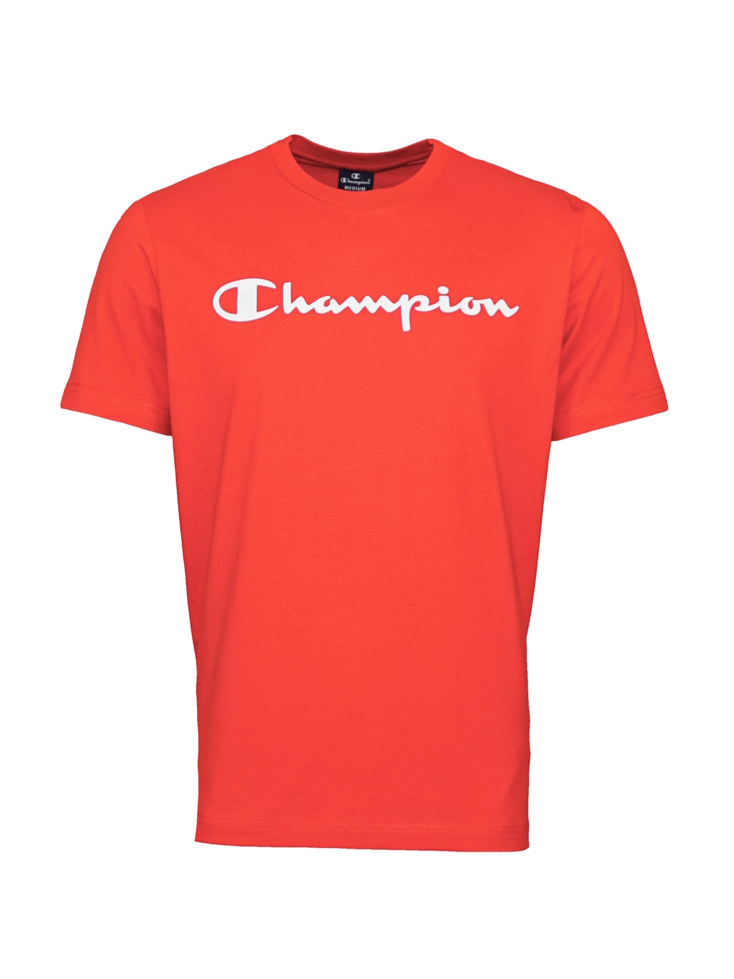 Maglietta di Champion Authentic Athletic Apparel in rosso: frontale