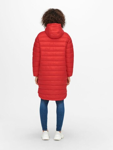 ONLY Winter Coat 'Melody' in Red