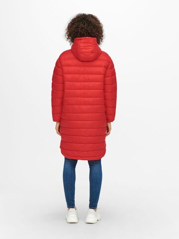 Manteau d’hiver 'Melody' ONLY en rouge