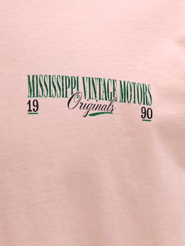 T-Shirt 'JORWATERCOLOUR' JACK & JONES en rose