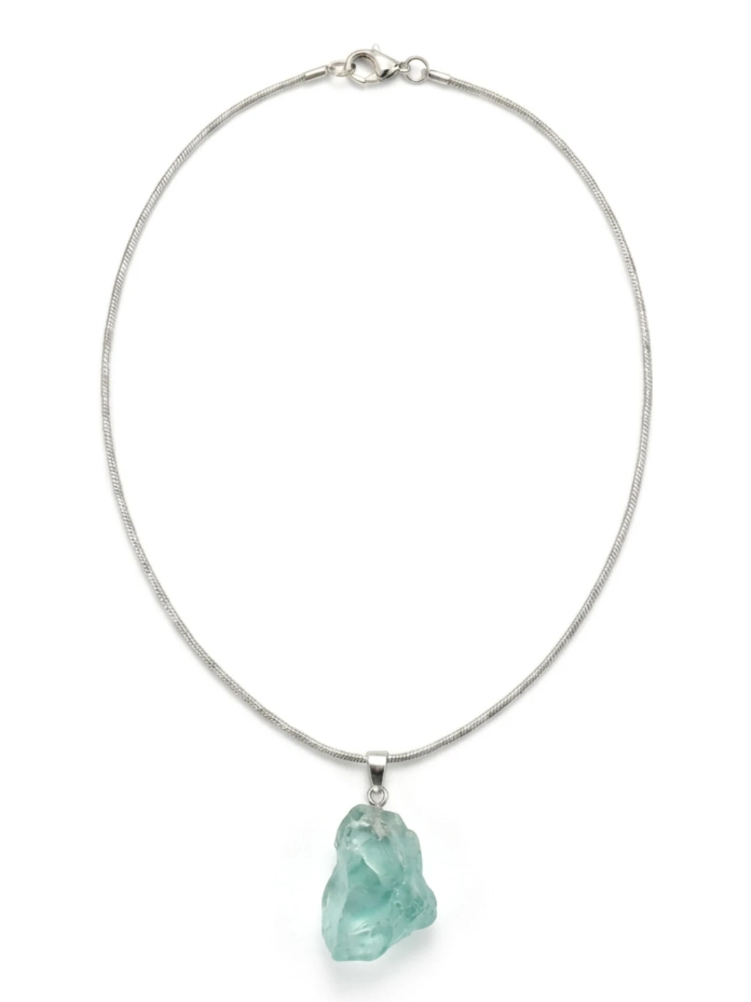 Eternal Kette 'Kristall'‌‌‌ in Blau: Vorderseite