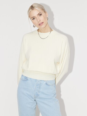 LeGer by Lena Gercke - Pullover 'Lana' em branco