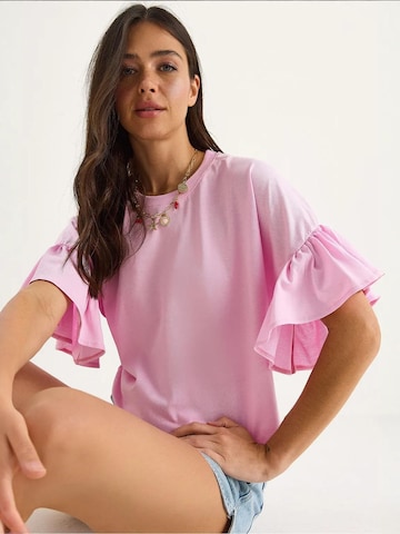 Bianco Lucci Shirt in Pink