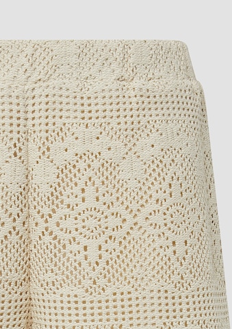 s.Oliver Wide leg Trousers in Beige