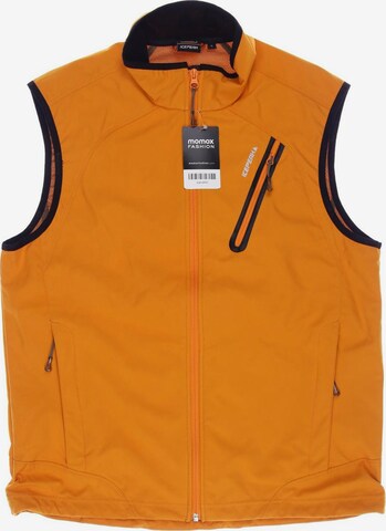 ICEPEAK Weste 4XL in Orange: predná strana