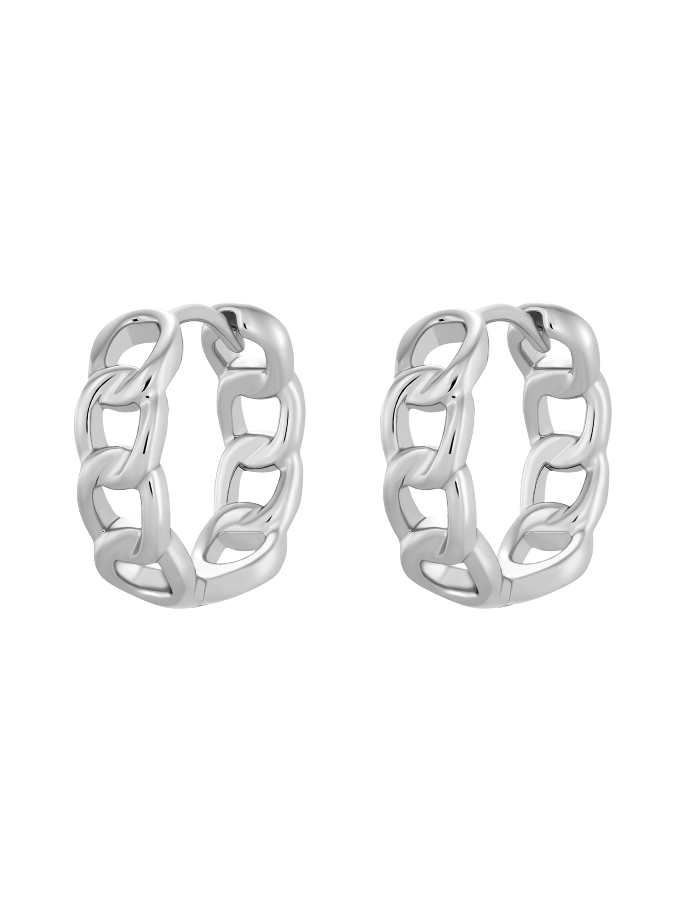 Boucles d'oreilles 'Elina' Heideman en argent : devant