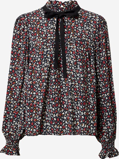 Miss Selfridge Bluza 'Victoriana' | mešane barve / črna barva, Prikaz izdelka