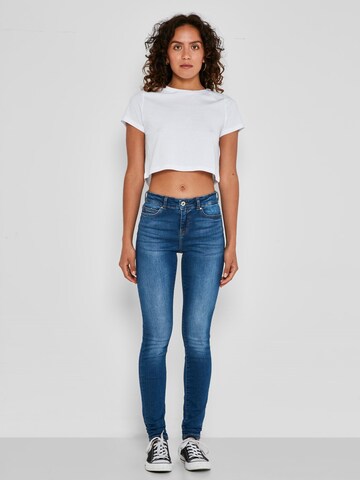 Noisy may Skinny Jeans i blå