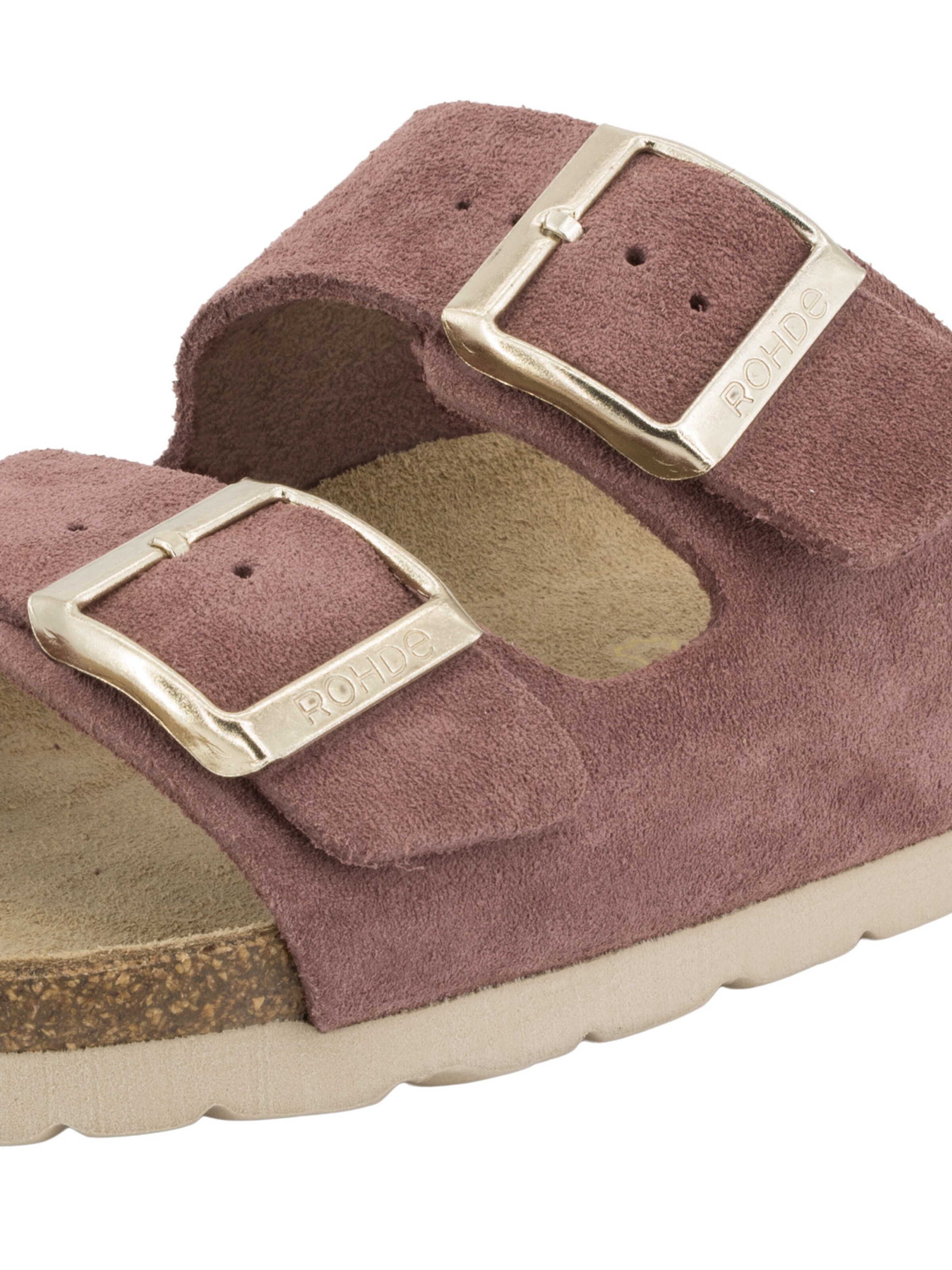 ROHDE Mules 'Alba' in Purple